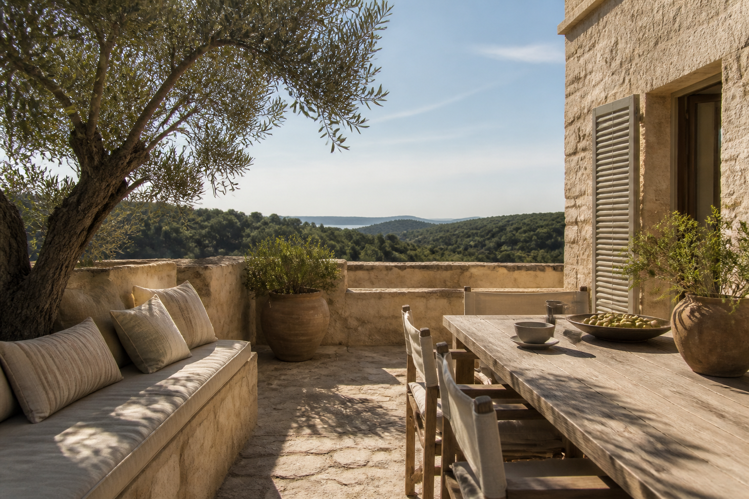 An Outdoor Table With a Longer Season Ahead