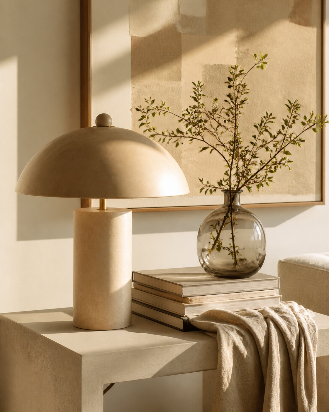 Four Objects That Make an Evening Corner Feel Finished