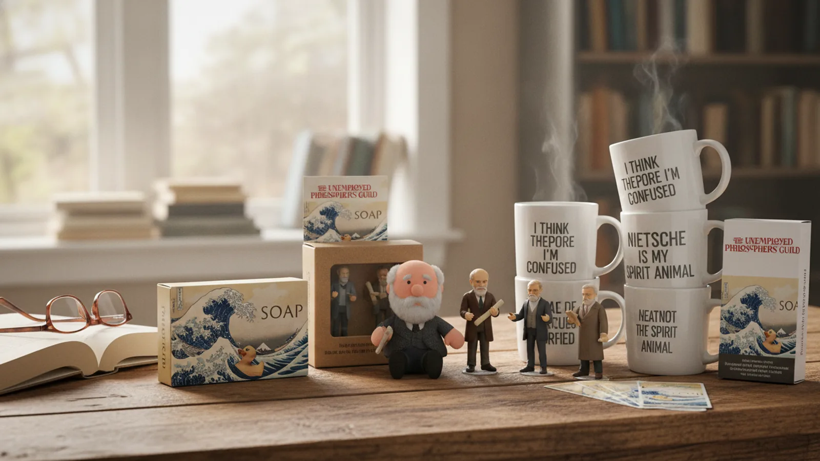 Unemployed Philosophers Guild product and use context